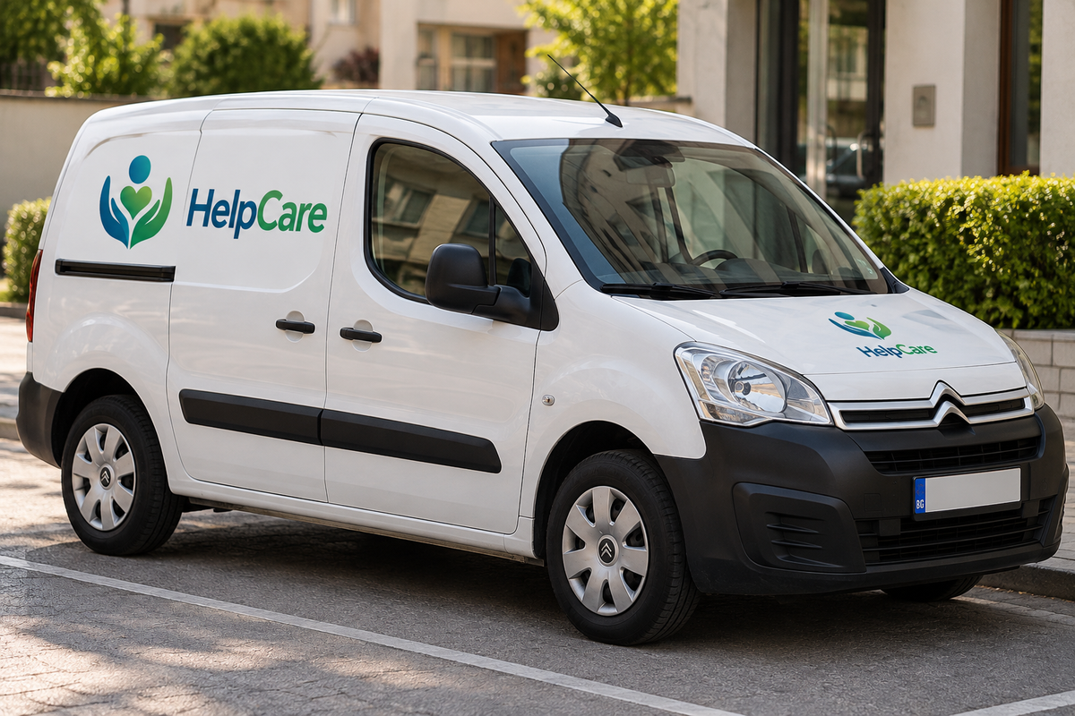 Доставка с бус на HelpCare